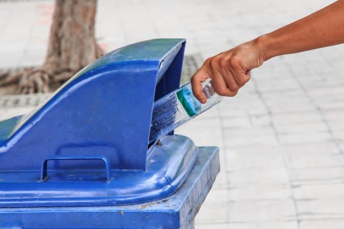Eco-friendly house clearance process in Fulham