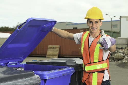 Audit checklist and supplier documents for waste removal