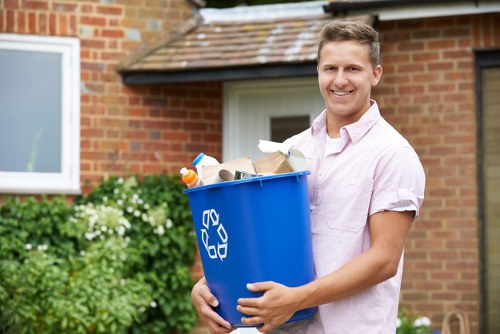 Safety measures during loft clearance in Fulham